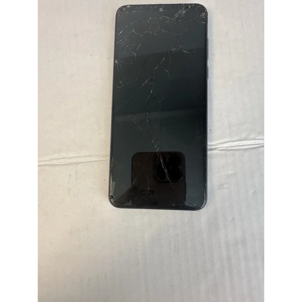 Motorola Moto Blue For Parts or Not Working Cracked Screen Broken AI Dual Camera